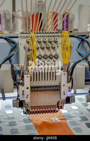 Machines textiles industriels Banque D'Images