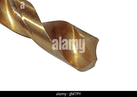 Close up of a High Speed foret isolé sur fond blanc Banque D'Images