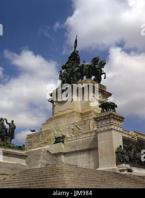 Monument à l'indépendance ou la mort, de l'indépendance, Musée de l'Ipiranga, São Paulo, Brésil Banque D'Images