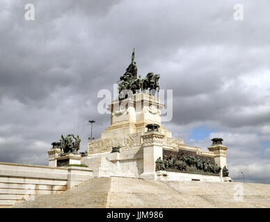 Monument à l'indépendance ou la mort, de l'indépendance, Musée de l'Ipiranga, São Paulo, Brésil Banque D'Images