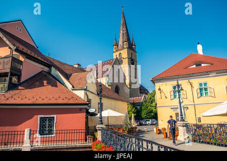 Une visite à Sibiu Banque D'Images