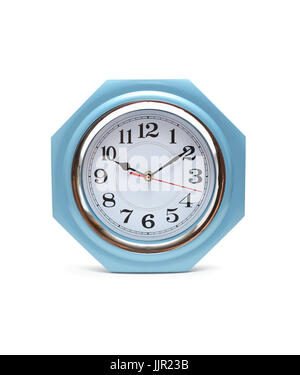 Libre de nice horloge moderne isolé sur fond blanc avec clipping path Banque D'Images