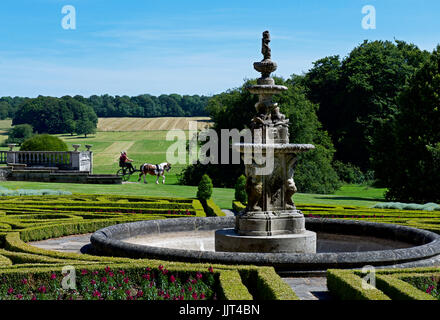 Sledmere House, East Yorkshire, England UK Banque D'Images