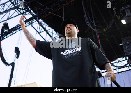 B-real singer Cypress Hill effectue la kroq 2007 invasion Home Depot Center carson,California. Banque D'Images