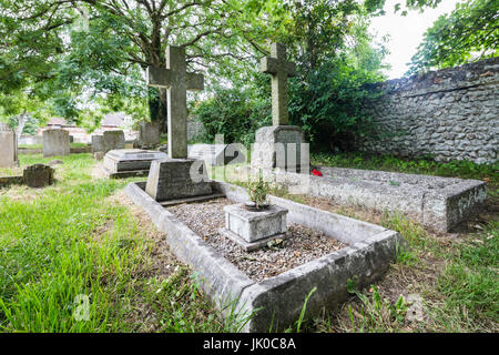 St Johns Church in Stiffkey, Norfolk. Associés à la révérend Harold Francis Davidson qui avait une histoire haute en couleur et est enterré dans le parc Banque D'Images