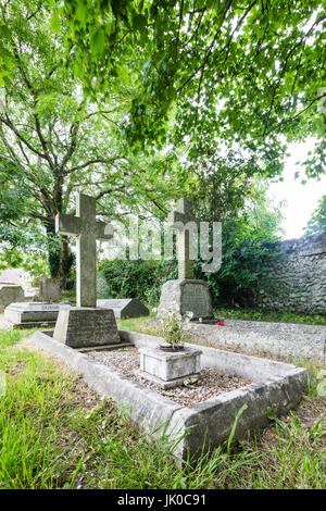 St Johns Church in Stiffkey, Norfolk. Associés à la révérend Harold Francis Davidson qui avait une histoire haute en couleur et est enterré dans le parc Banque D'Images