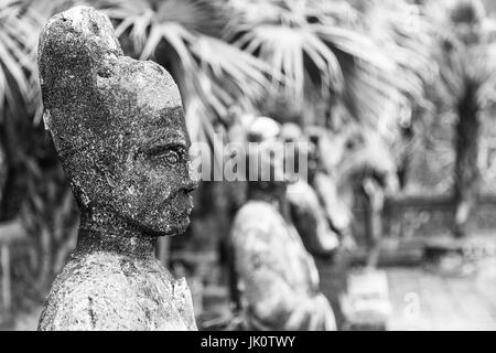 Statue d'un mandarin - Tombeau de Dong Khanh, Vietnam Banque D'Images