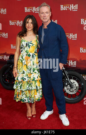 Arrivées de nuit d'ouverture de "Bat Out Of Hell' La comédie musicale au London Coliseum avec : Gary Kemp, Lauren Coiffure Où : London, Royaume-Uni Quand : 20 Jun 2017 Credit : Alan West/WENN.com Banque D'Images