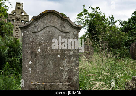 La tombe de Kenneth Grahame célèbre pour avoir écrit le vent dans les saules. Cimetière de Holywell, Oxford, Angleterre. UK. Banque D'Images