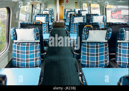 Advanced passenger train, APT, transport intérieur de première classe Banque D'Images