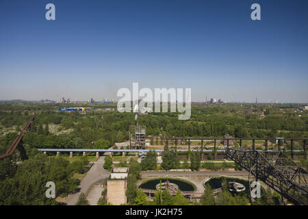 Allemagne, Nordrhein-Westfalen, bassin de la Ruhr, Duisburg, Duisburg Nord Parc Paysage, ancien Meiderich, ironworks Banque D'Images