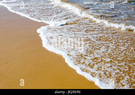 Régime des vagues en mer, plage près de Austinmer, New South Wales, Australie Banque D'Images