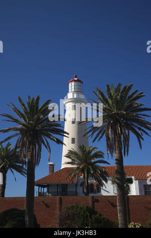 Uruguay, Punta del Este, Phare, matin Banque D'Images