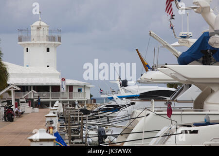 République dominicaine, La Romana, Casa de Campo Resort, marina Banque D'Images