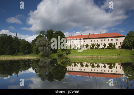 La Lettonie, l'ouest de la Lettonie, Kurzeme, Most na Soči, région du Cap, Kolkasrags Dundaga Dundaga, Château Banque D'Images