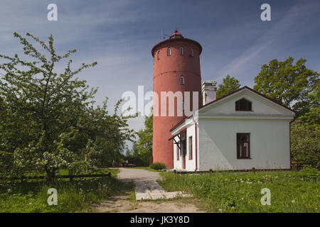 La Lettonie, l'ouest de la Lettonie, Kurzeme, Most na Soči, région du Cap, Slitere Slitere Kolkasrags, phare Banque D'Images