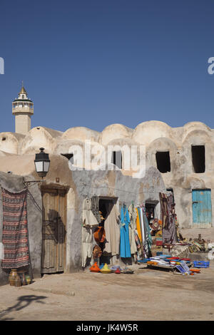 La Tunisie, Ksour, Médenine, Ksar Médenine, ksar fortifié building Banque D'Images