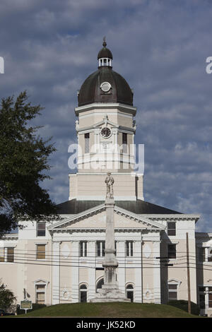 USA, au Mississippi, Port Gibson, Claiborne County Courthouse, b. 1845 Banque D'Images