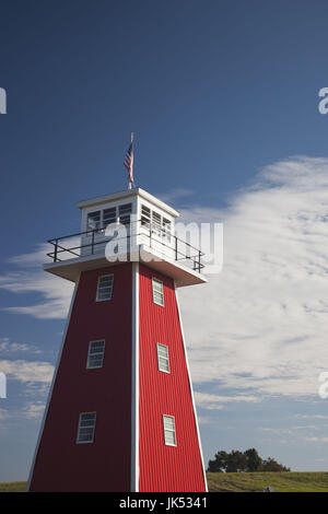 USA, Louisiane, pays Cajun, Henderson, lac Henderson, lighthouse Banque D'Images