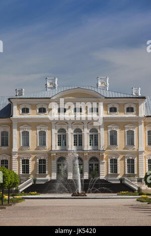 La Lettonie, le sud de la Lettonie, Région Zemgale, Pilsrundale, Palais Rundale, b. En 1740, Bartolomeo Rastrelli, architecte, extérieur Banque D'Images