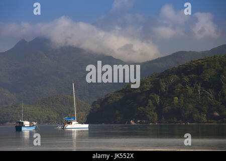 L'île de Mahé, Seychelles, Anse à la Mouche bay Banque D'Images