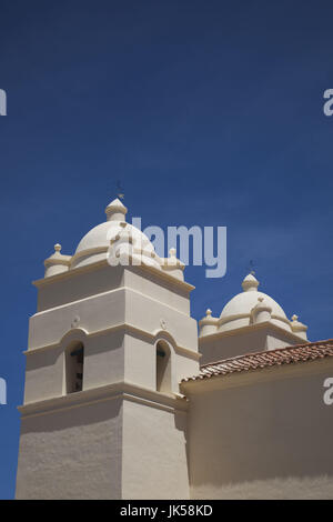 L'Argentine, la province de Salta, Valles Calchaquies, Molinos, Église San Pedro de Nolasco church Banque D'Images