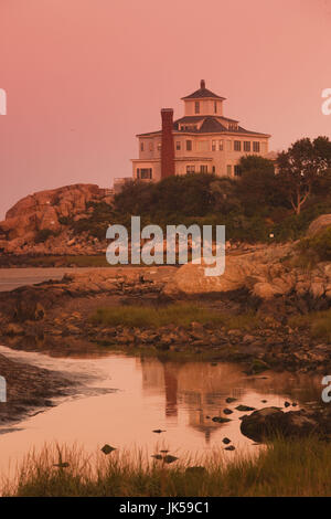 USA, Massachusetts, Cape Ann, Gloucester, Good Harbour Beach, Sunset Banque D'Images