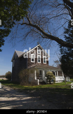 USA, New York, Long Island, The Hamptons, East Hampton, Pollack-Krasner House, ancienne maison de peintres Jackson Pollack et Lee Krasner Banque D'Images