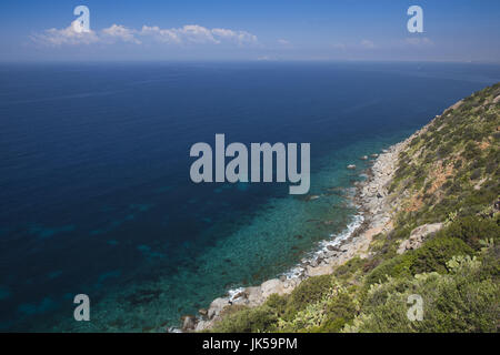 Italie, Sardaigne, région Sarrabus, Capitana, côte sud-est Banque D'Images