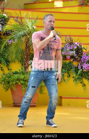 Rust, Allemagne, 22 juillet, 2017, Das Erste ARD TV Show "immer wieder Sonntags' avec Mitch Keller Crédit : mediensegel/Alamy Live News Banque D'Images