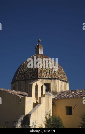 L'Italie, la Sardaigne, la région de Marmilla, Las Plassas, Chiesa di Santa Maria Maddalena church Banque D'Images