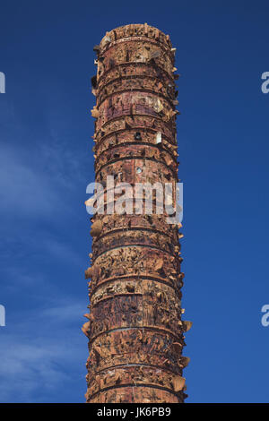 Puerto Rico, San Juan, San Juan, Plaza de Quinto Centenario, monument de 500 ans depuis Columbus' découverte du Nouveau Monde Banque D'Images