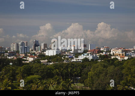 République dominicaine, Santo Domingo, high angle view of modern Santo Domingo Banque D'Images