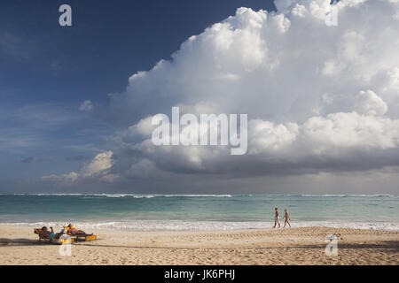 République dominicaine, Punta Cana, Bavaro, Bavaro Beach Banque D'Images