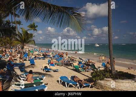 République dominicaine, Punta Cana, Bavaro, Bavaro Beach Banque D'Images