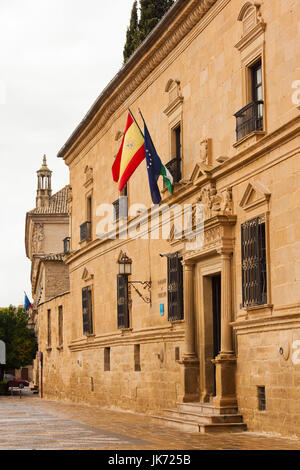 Espagne, Andalousie, région de la province de Jaén, Ubeda, Palacio del Doyen Ortega Banque D'Images