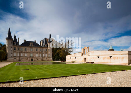 France, région Aquitaine, Département Gironde, zone Haute-Medoc, Pauillac, Château Pichon Longueville Baron winery Banque D'Images