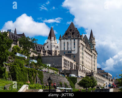 Château Laurier à Ottawa, Canada Banque D'Images