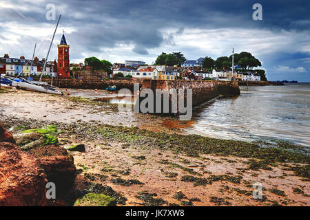 Port de Lympstone, Devon Banque D'Images