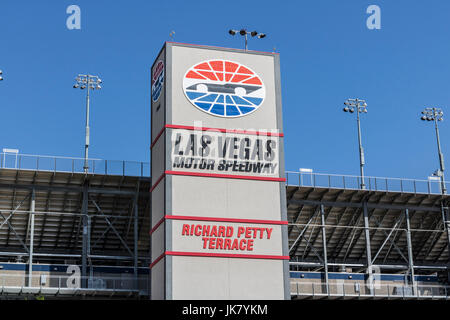 Las Vegas - Circa Juillet 2017 : La Richard Petty exposée à Las Vegas Motor Speedway. Les hôtes LVMS et NASCAR NHRA événements, incluant le Pennzoil 400 II Banque D'Images