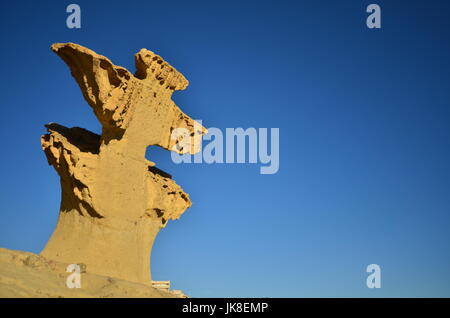 Rock formations in Bolnuevo, Mazarrón Banque D'Images