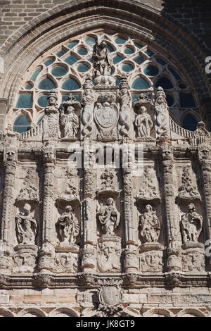 L'Espagne, Castilla y Leon Région, province d'Avila, Avila, Avila Cathedral Banque D'Images