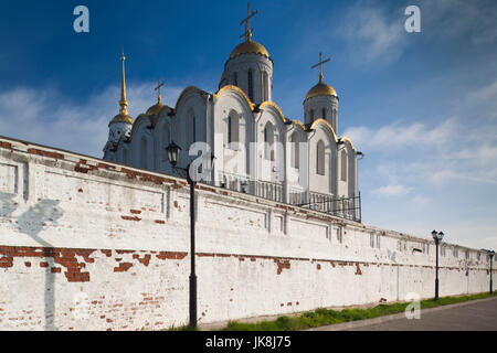 La Russie, Vladimir Oblast, anneau d'or, Vladimir, Cathédrale de l'Assomption Banque D'Images