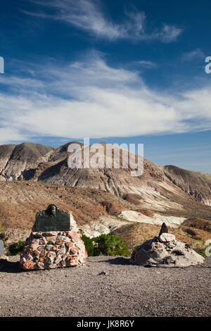 États-unis, Californie, Death Valley National Park, Scottys Castle, tombe de la Death Valley Scotty, Walter E. Scott Banque D'Images