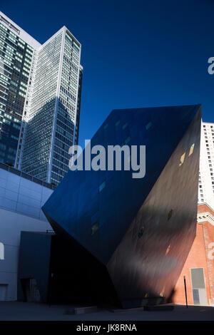 États-unis, Californie, San Francisco, SOMA, Musée juif contemporain, Daniel Liebeskind, architecte Banque D'Images