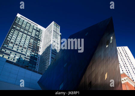 États-unis, Californie, San Francisco, SOMA, Musée juif contemporain, Daniel Liebeskind, architecte Banque D'Images