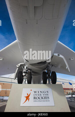 États-unis, Colorado, Denver, Wings Over the Rockies Air and Space Museum, bombardier B-52 Banque D'Images