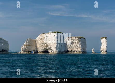 Old Harry Rocks, Handfast Point, Studland Bay Banque D'Images