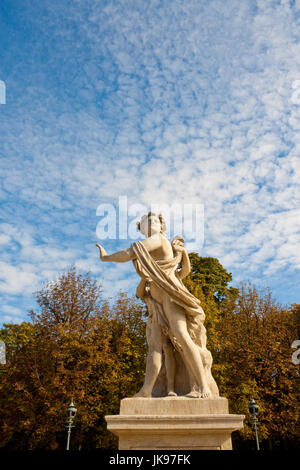 Sculpture dans Lasienki Krolewskie Park (Parc Royal Bath), Varsovie, Pologne Banque D'Images