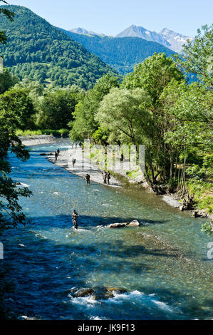 Les montagnes des Hautes Pyrénées, Hautes-Pyrénées, Occitanie, France Banque D'Images